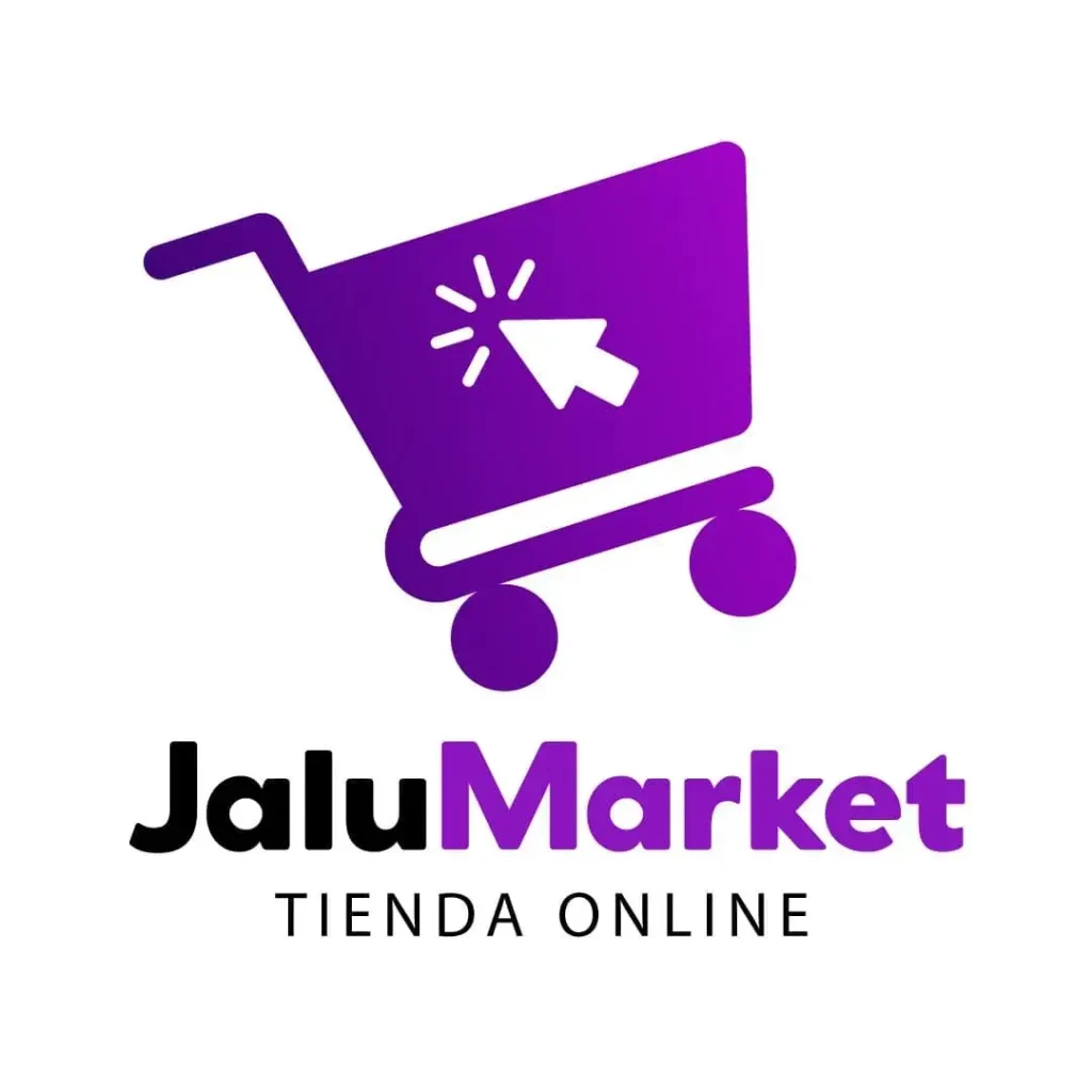 Logo de JaluMarket color negro con morado - Efficommerce
